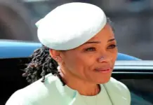 La mamá de Meghan ya está en Londres para el nacimiento del bebé real