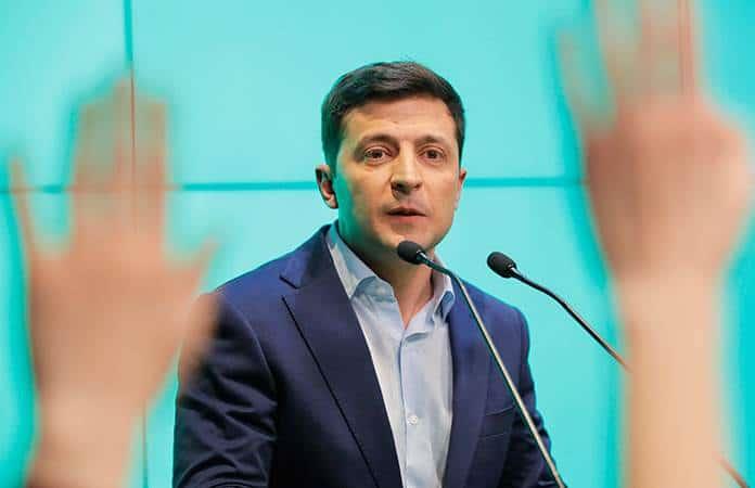 Vladimir Zelenski, el presidente de Ucrania / Foto: AP