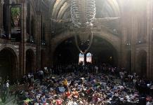 Ecologistas toman el Museo de Historia Natural en Londres como protesta