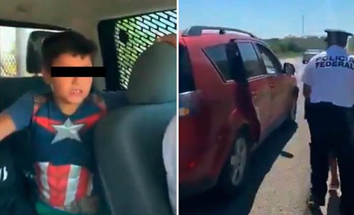Familia de vacacionistas olvida a un niño en una tienda de conveniencia