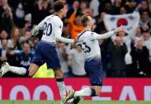 Agónico gol de Eriksen da la victoria al Tottenham