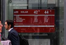 Peso argentino se derrumba por creciente incertidumbre