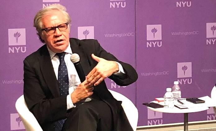 Ambas partes en Nicaragua juegan con la OEA, acusa Almagro