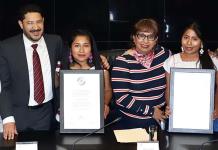 Senado mexicano entrega reconocimiento a Yalitza Aparicio por la cinta Roma