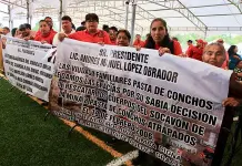 Familiares de mineros muertos en Pasta de Conchos piden justicia Familiares de mineros muertos en Pasta de Conchos piden justicia