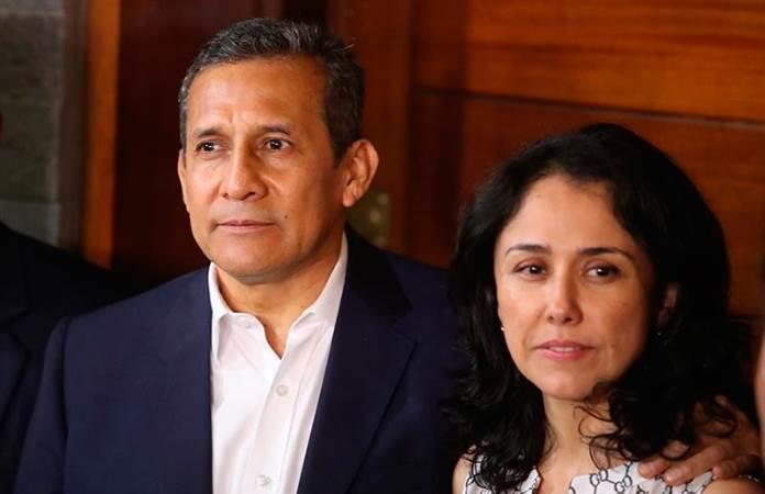 El expresidente peruano Ollanta Humala y su esposa, Nadine Heredia / Foto: EFE