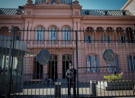 Encuentro político entre Javier Milei y José María Aznar en Casa Rosada