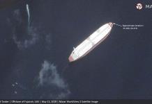 Imágenes satelitales no muestran daños en barcos "saboteados"
