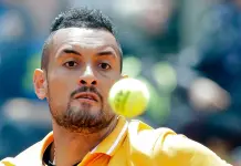 Descalifican a Kyrgios por lanzar una silla a la pista en el torneo de Roma (VIDEO)