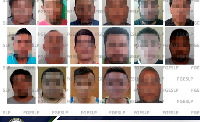 17 personas detenidas por fiscalía en tercera semana de mayo