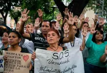 Protestan por muerte de cuarto ni&ntilde;o por crisis hospitalaria venezolana