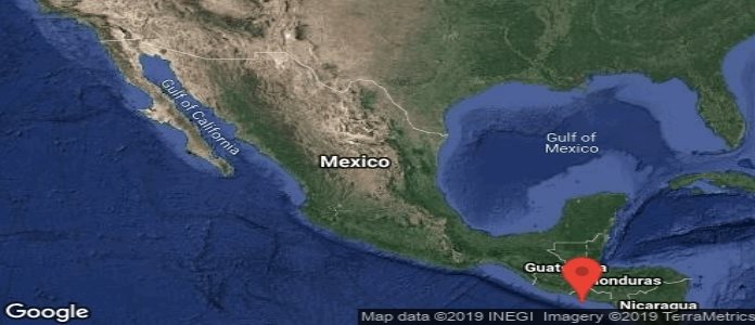 Reportan sismo de magnitud 6.8 en Chiapas