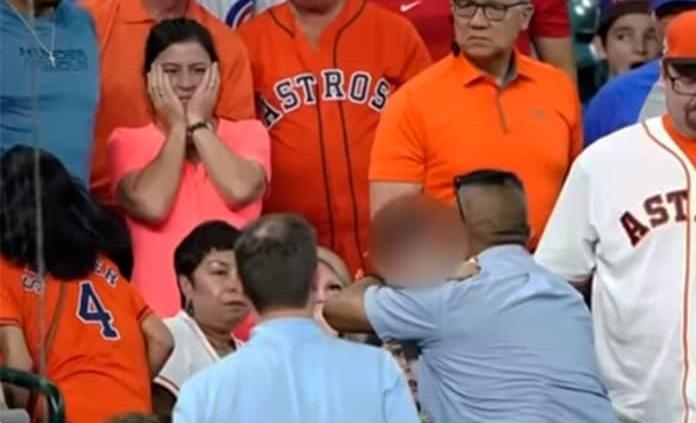 #VIDEO | Pelotazo a una bebé silencia juego entre Cubs y Astros