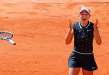 Anisimova elimina a la campeona Halep para pasar a semis de Roland Garros