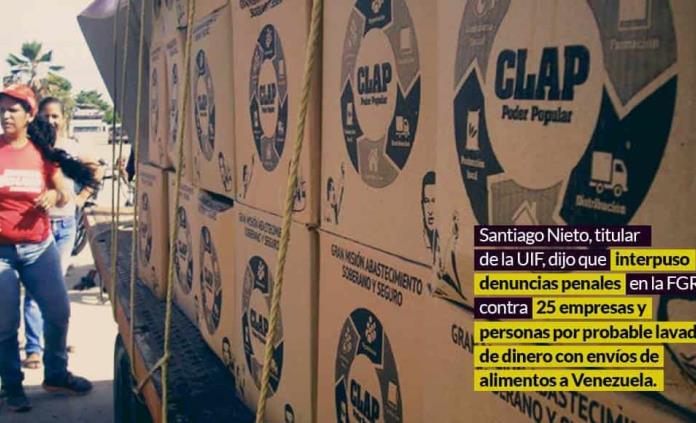 México investiga por lavado a 25 personas y empresas; enviaban a Venezuela comida cara y podrida