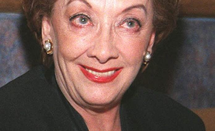 Despiden a la primera actriz Mercedes Pascual