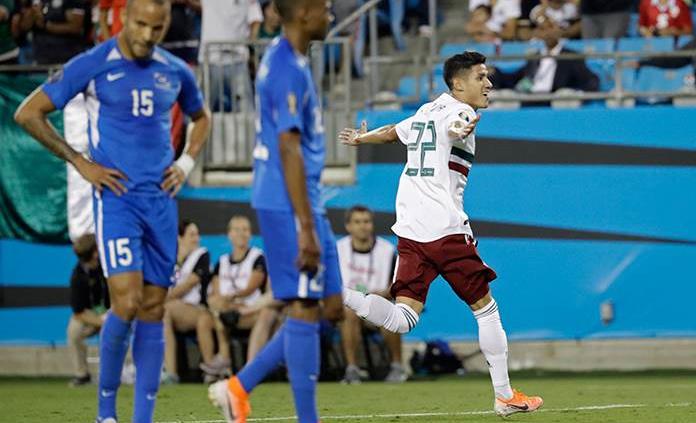 México sufre para vencer 3-2 a Martinica en Copa Oro