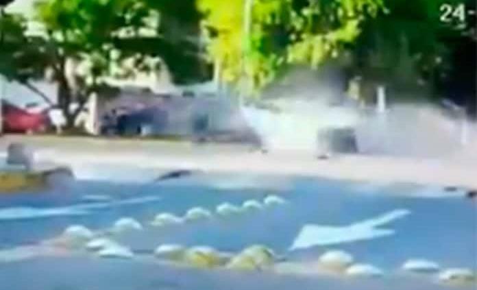 Difunden otro video del accidente del futbolista Joao Maleck
