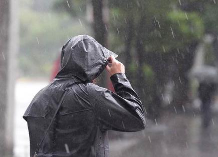 Temporal de lluvias intensas en México: alerta del Servicio Meteorológico Nacional