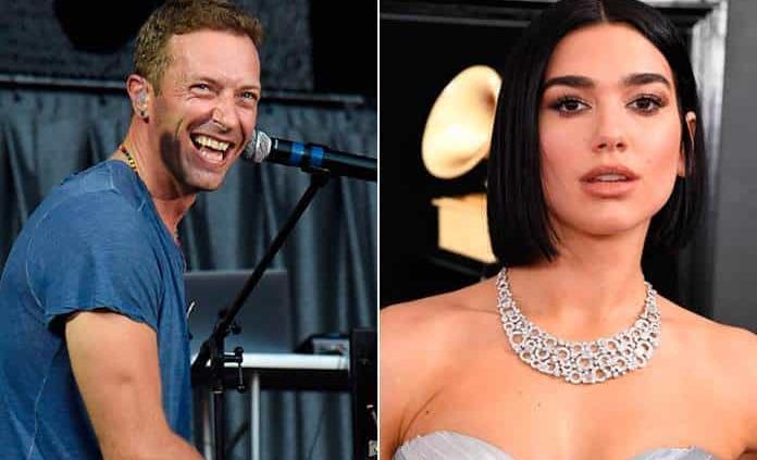 Chris Martin niega romance con Dua Lipa