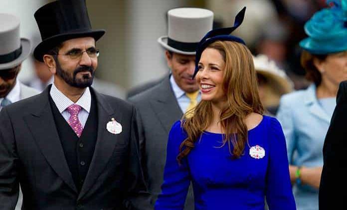 Jeque de Dubai demanda a su aún esposa