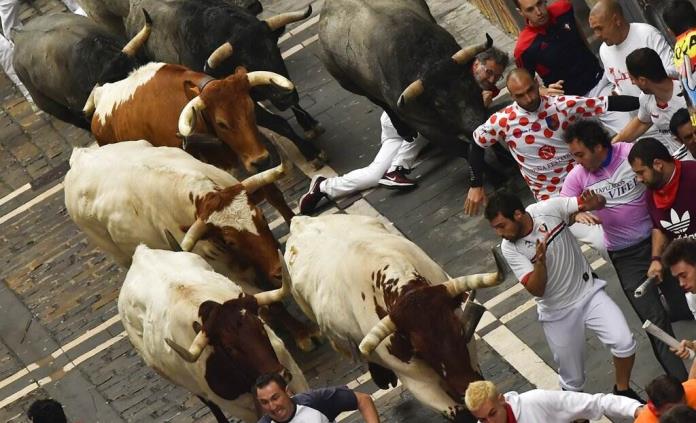 Tercer encierro de Sanfermines fue rapidísimo y limpio