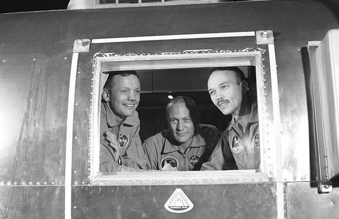 Los miembros de la tripulación del Apolo 11: Neil Armstrong, Buzz Aldrin y Michael Collins / Foto: AP