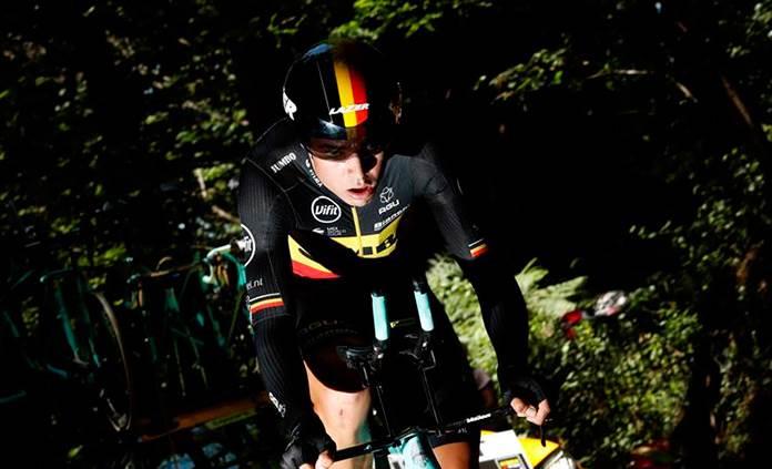 Van Aert abandona el Tour tras caer en la contrarreloj en la que era favorito