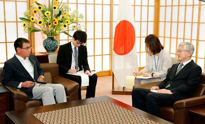 Japón convoca a embajador de Corea del Sur por disputa sobre Segunda Guerra Mundial