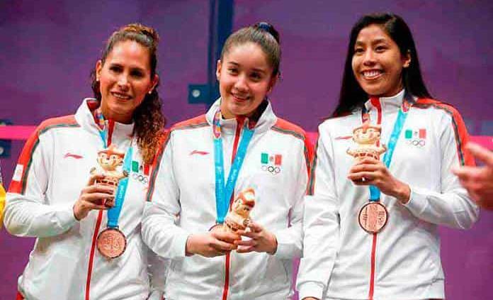 Samantha Terán se despide con bronce