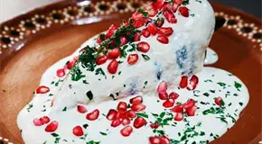 La ruta de los mejores chiles en nogada en la CDMX