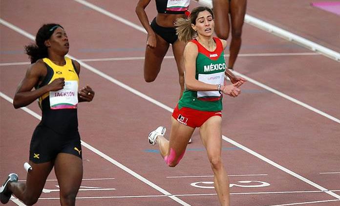 Paola Morán se lleva la plata en 400 metros planos