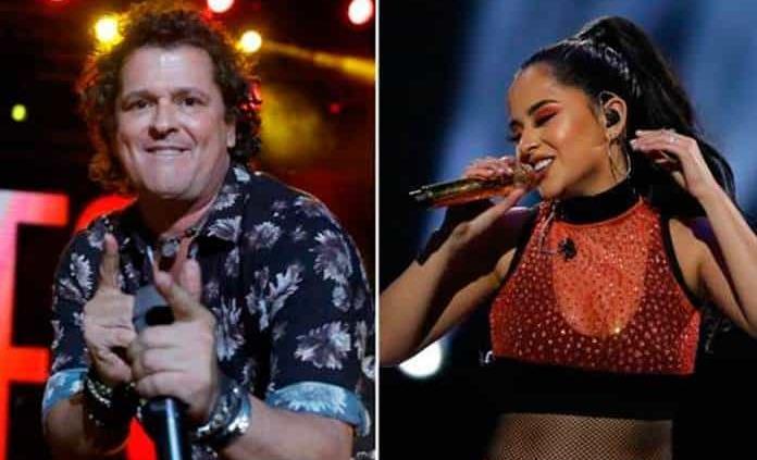 Carlos Vives y Becky G mezclan música con futbol del Barcelona