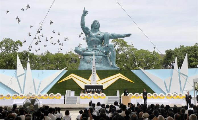 Nagasaki urge al desarme nuclear global en el 74 aniversario del bombardeo
