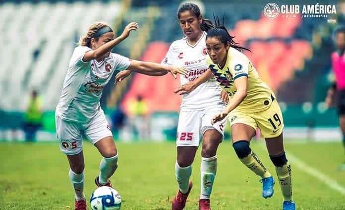 América vence a Xolos y suma tres victorias en fila en Liga MX Femenil