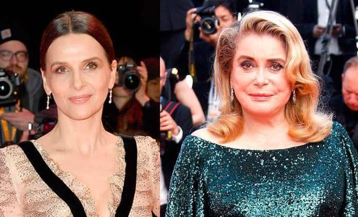 Catherine Deneuve y Juliette Binoche estrenan el filme “la Verdad” en la Mostra de Venecia