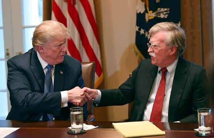 Donald Trump y John Bolton / Foto: AP