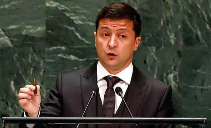 En medio del escándalo por presiones de Trump, presidente ucraniano habla en la ONU