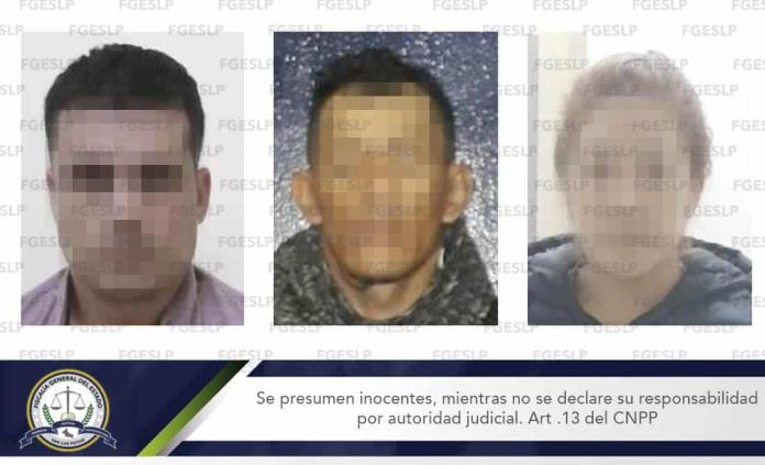 Detienen a tres personas por el robo de vehículo en Villa de Pozos