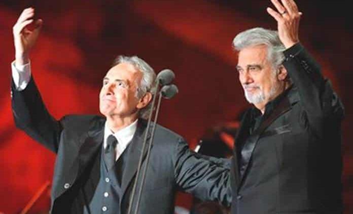 José Carreras dice que nunca vio actitudes incorrectas de Plácido mingo