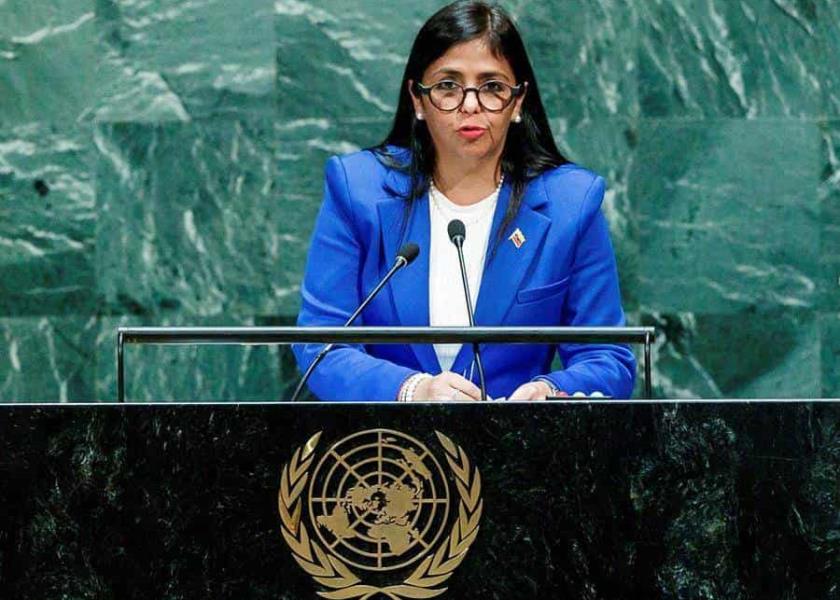 La vicepresidenta venezolana, Delcy Rodríguez / Foto: EFE