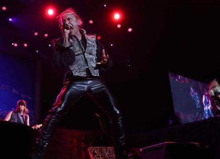 Vocalista de Iron Maiden dará cátedra de rock en la CDMX