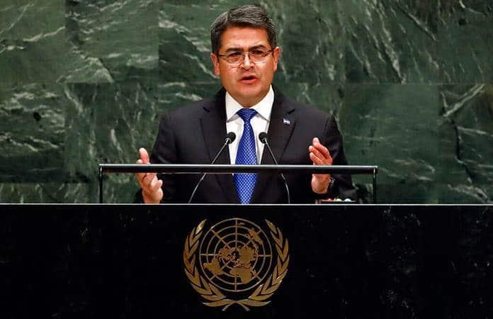 Juan Orlando Hernández, presidente de Honduras / Foto: AP