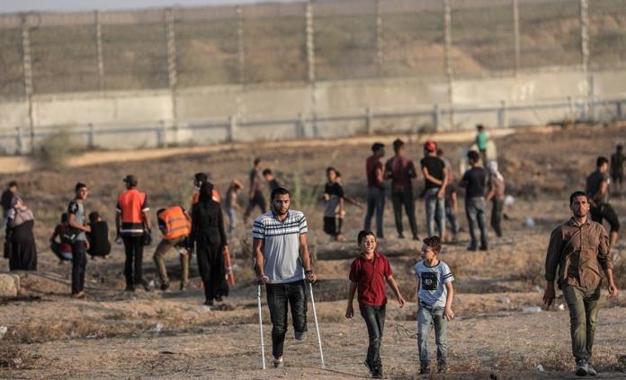 Palestino muere por fuego israelí en Gaza