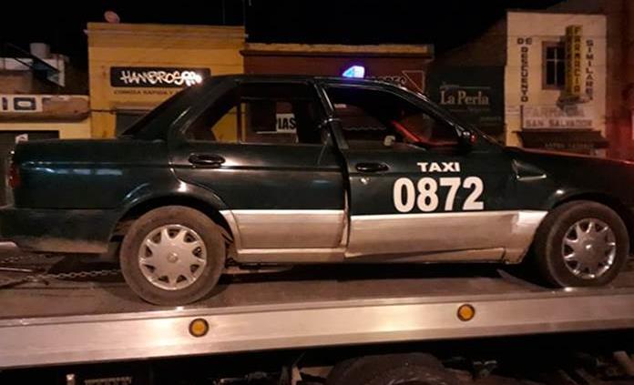Taxista es lesionado por maleante en asalto