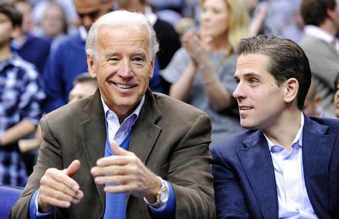 Joe Biden y su hijo Hunter / Foto: AP