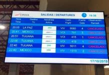 ACTUALIZACIÓN |Tras balaceras en Culiacán, reporta cancelaciones en vuelos