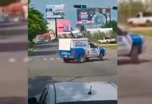 Telmex presenta denuncia por vehículo clonado que apareció en escena de balacera en Culiacán (VIDEO)