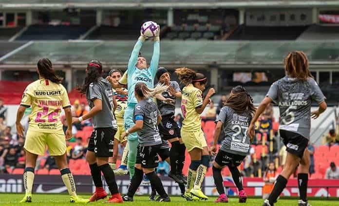 América vence 3-0 a Necaxa en Liga MX Femenil