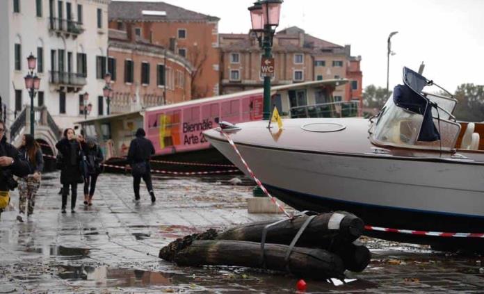Reportan un muerto por inundación apocalíptica en Venecia, la segunda peor desde 1966